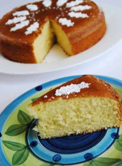 Butter Cake - Recipe for a Butter Cake - Cake recipe with Butter