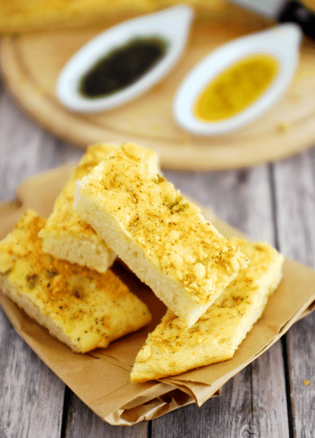 Garlic Cheese Focaccia Bread MariasMenu