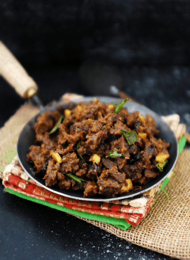 Kerala Style Beef Fry | MariasMenu