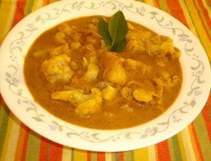 Cauliflower & Potato Curry